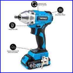 10880A 3/8-Inch-Drive Brushless Cordless Impact Wrench, 20-Volt Compact Impac