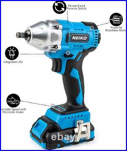 10880A Brushless Cordless Impact Wrench 3/8 Inch-Drive 20-Volt Compact