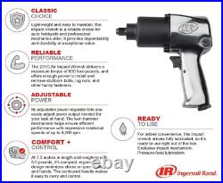 231C 1/2 Drive Air Impact Wrench Lightweight, Max 600 ft-lbs Torque Output