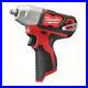 3/8 In. Cordless 12V Impact Wrench 2-Mode Drive Control with Belt Clip Bare Tool