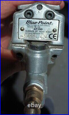 Blue Point AT350 3/8 Drive Butterfly Air Impact Wrench Tested & Works