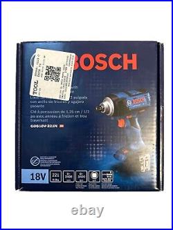 Bosch 18V Variable Speed Brushless 1/2-in square Drive Cordless Impact Wrench
