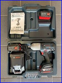 Bosch 18 Volts 1/2 inch Drive High-Torque Impact Wrench with Friction Ring