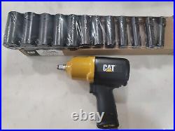 CAT 1/2 Drive Impact SAE Deep Socket 7/16- 1 1/8 & CAT 1/2 Air Impact Wrench