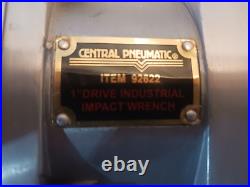 Central Pneumatic #92622, 1 in. Drive Industrial Impact Wrench Mechanic, Tested