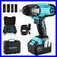Cordless Impact Wrench Gifts for Dad, 20V Impact Gun, 1/2'' Drive, 330 Ft/l