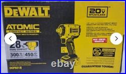 DeWalt DCF921B Atomic Compact Series 20V 1/2 Inch Impact Wrench