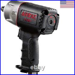 High-Powered 1/2-Inch Drive Impact Wrench 1,295 ft-lbs Torque 1,400 BPM