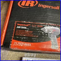 INGERSOLL RAND 2125QTIMAX 1/2 DRIVE IMPACT WRENCH With Box And Manual Lot A