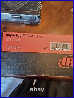 Ingersoll Rand 231HA-2 1/2 Drive Air Impact Wrench 2 Extended Anvil 590 ft-lb