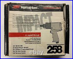 Ingersoll Rand 258 Heavy Duty 3/4 Drive Air Impact wrench. Brand New. 1000 Ft lb