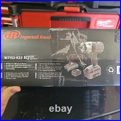 Ingersoll Rand W7152-K22 20V 1/2 Drive Cordless Impact Wrench 2 Battery Kit