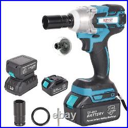 KROST 21V Brushless Double Battery Powerful Cordless Impact Wrench Impact Drive