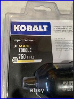 Kobalt Impact Wrench Pneumatic 1/2-in Drive 0.5-in 750-ft Air Tool Gun NEW