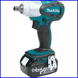 MAKITA XWT05 18V LXT Li-Ion Cordless 1/2-in Square Drive Impact Wrench Kit