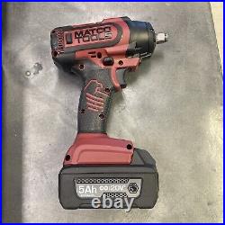 MATCO Tools MCL2012BIW 20V Brushless Infinium 1/2 Drive Impact Wrench 5 Ah Kit