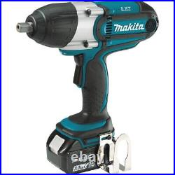 Makita 18V Lxt Lithium-Ion Cordless 1/2In Sq. Drive Impact Wrench Kit (3.0Ah)