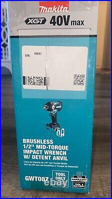Makita WRENCH 1/2 Drive TOOL GWT08Z