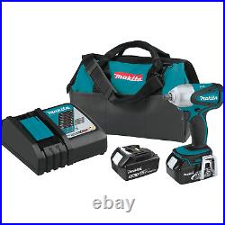 Makita XWT06 18V LXT Lithium-Ion Cordless Drive Impact Wrench Kit, New