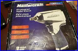 Mastercraft 1/2 drive impact tool wrench 300 ft-lbs torque pneumatic 58-8413-4