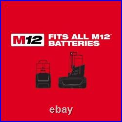 Milwaukee 2552-22 M12 FUEL Li-Ion 1/4 4-Mode Drive Stubby Impact Wrench Kit