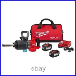 Milwaukee 2869-22HD M18 FUEL 1 D-Handle Extended Anvil Torque Impact Wrench KIT