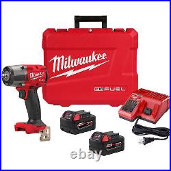 Milwaukee M18 FUEL Mid-Torque Impact Wrench with Friction Ring Kit, 3/8in