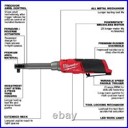 Milwaukee Tool 2569-20 3/8 In Drive 13 1/2 In Extended Reach High Speed Ratchet