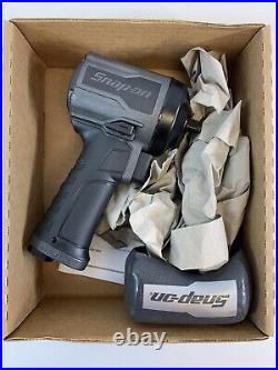 NEW Snap-on PT338GM 3/8 Drive Stubby Air Impact Wrench Gun Metal Gray NEW