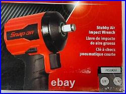 NEW Snap-on PT338GM 3/8 Drive Stubby Air Impact Wrench Gun Metal Gray NEW