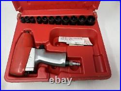 SNAP-ON IM31 USA 3/8 Drive Air Impact Wrench With Red Protective Boot