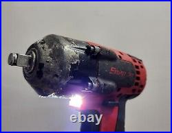 Snap On 18 V 3/8 Drive Monster lithium Cordless Impact Wrench Red BatteryCharger