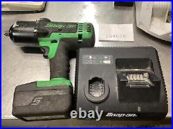 Snap-On Cordless Impact Wrench 18V 1/2 Drive with Battery & Battery Charger