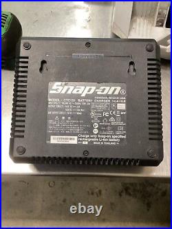Snap-On Cordless Impact Wrench 18V 1/2 Drive with Battery & Battery Charger