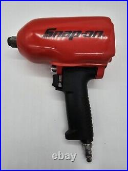 Snap-On MG1250 3/4 Drive Heavy-Duty Air Impact Wrench (RED) With Rubber Boot