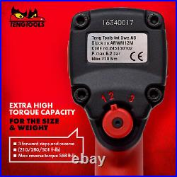 Teng Tools 1/2 Inch Drive High Torque Mini Compact Air Impact Wrench Gun